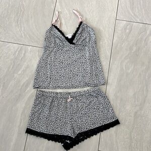 Marilyn Monroe 2 pc pajama set tank top & shorts size small